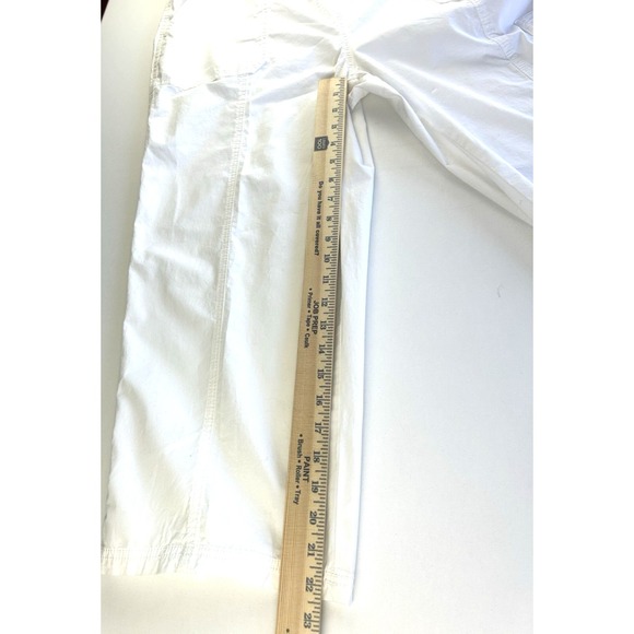 Chico's Roll Tab Crop Pant Effortless Closet Staple Coastal Grandma Size 3-XL - Picture 11 of 12